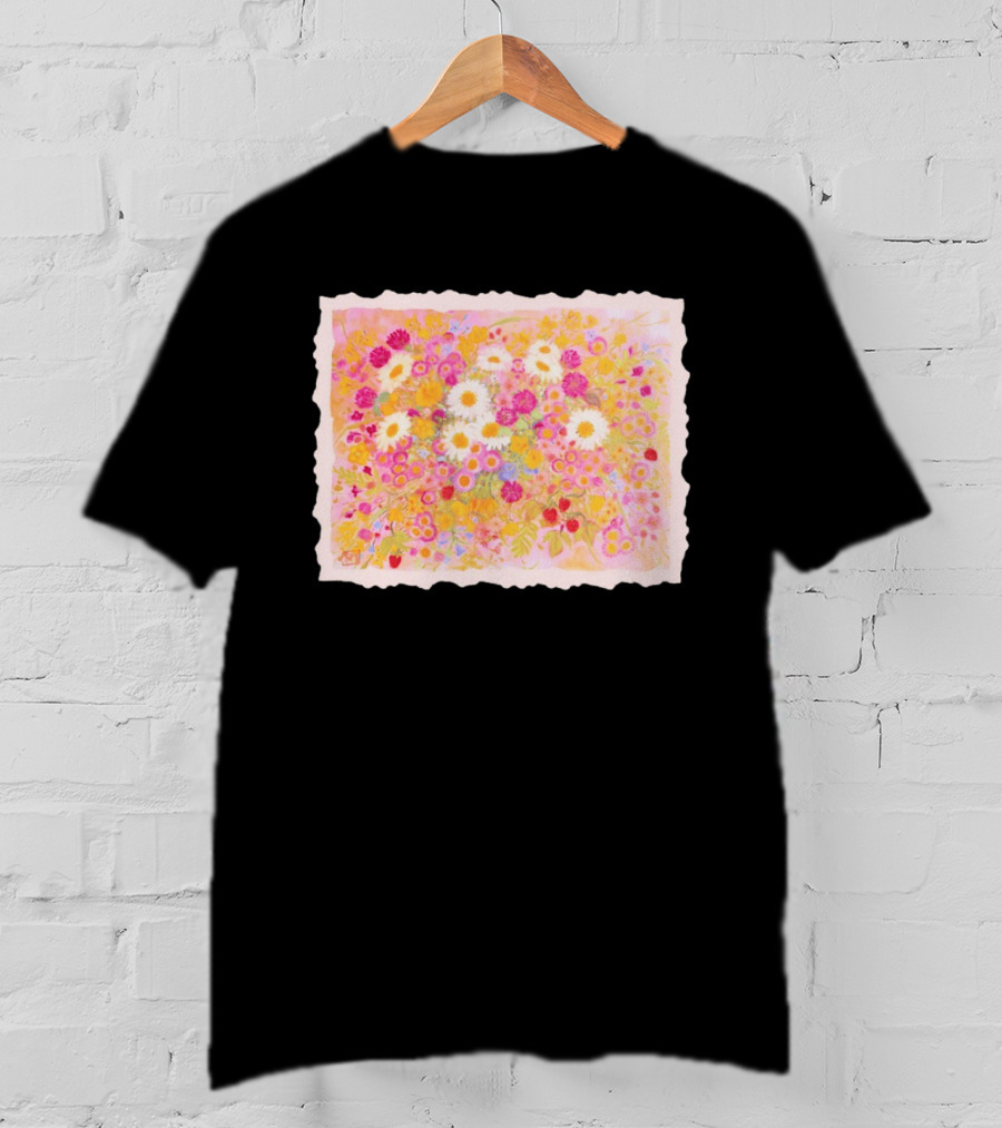 Weeds Are Flowers Too A A Milne Floral Painting With Colorful Blossoms T-Shirt