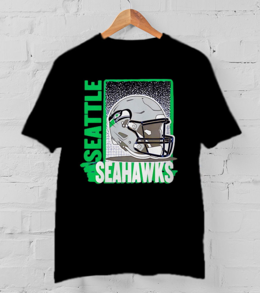 Seattle Seahawks Helmet NFL Football Team Gear T-Shirt
