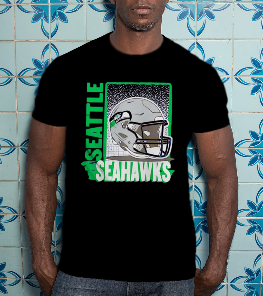 Seattle Seahawks Helmet NFL Football Team Gear T-Shirt