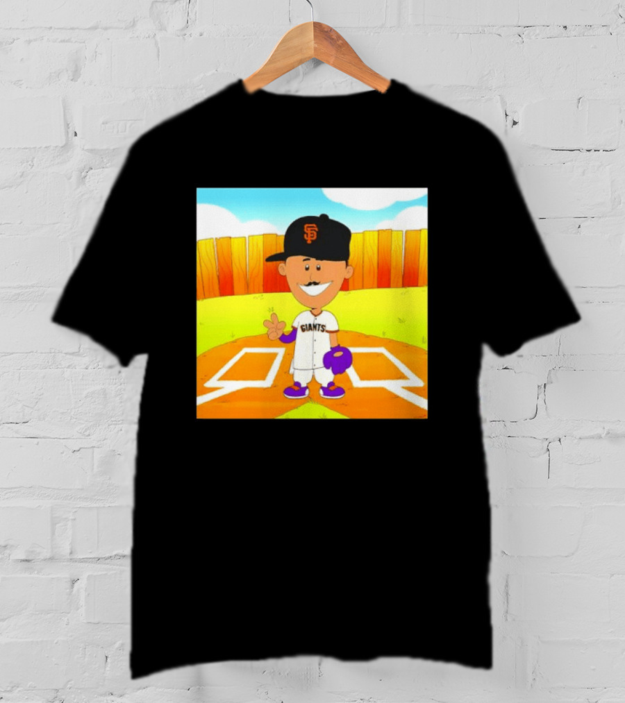 Willy Adames San Francisco Giants Cartoon Player T-Shirt