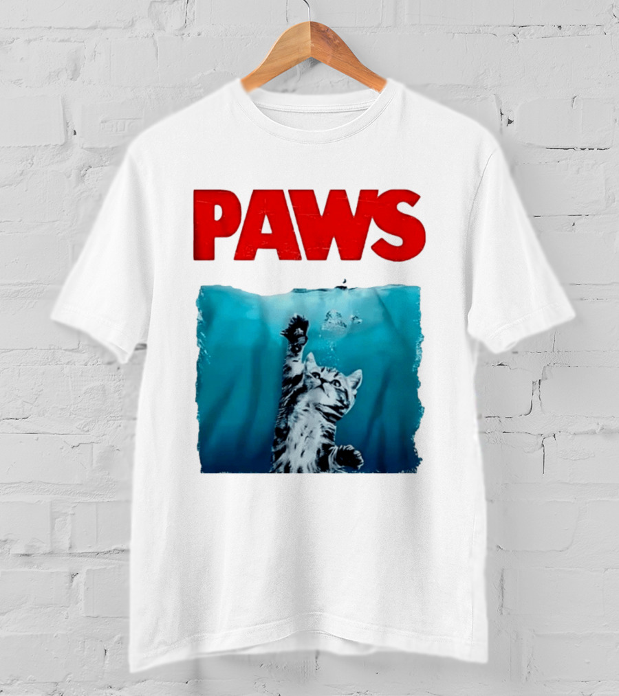 PAWS Cat Kitten Jaws T-Shirt