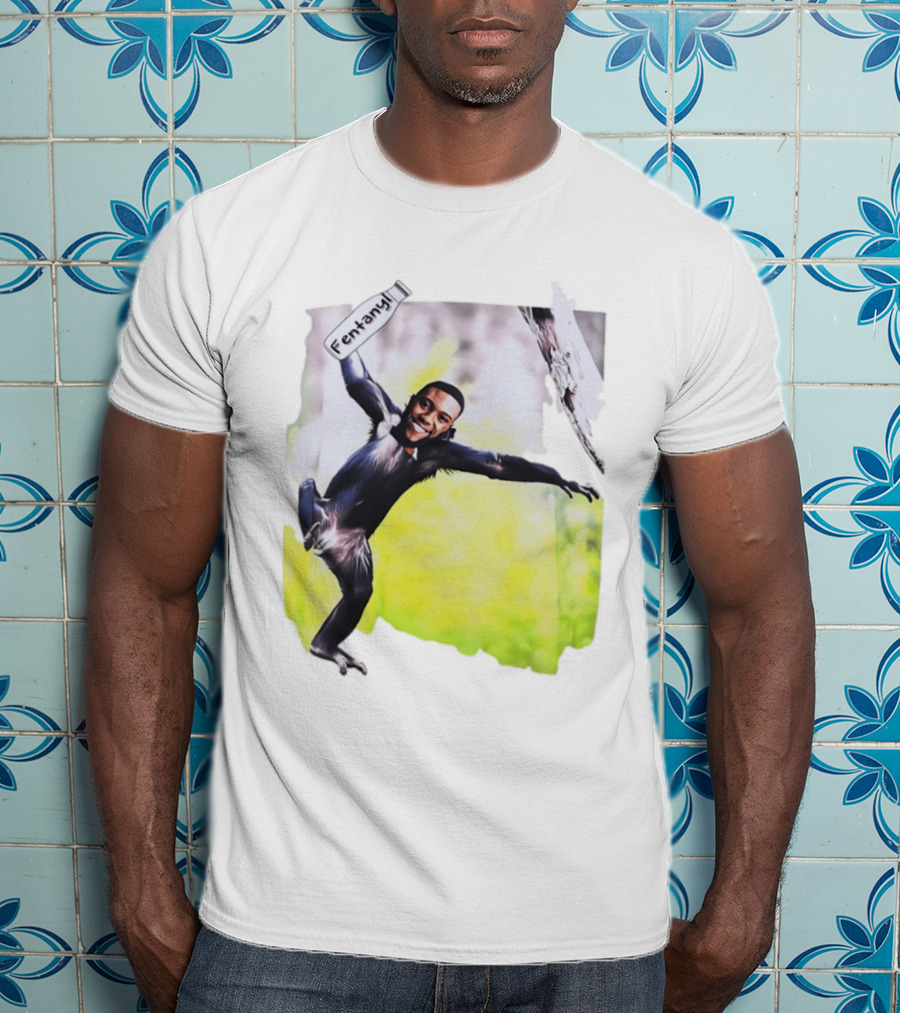 Chadwick Boseman Fentanyl Monkey T-Shirt