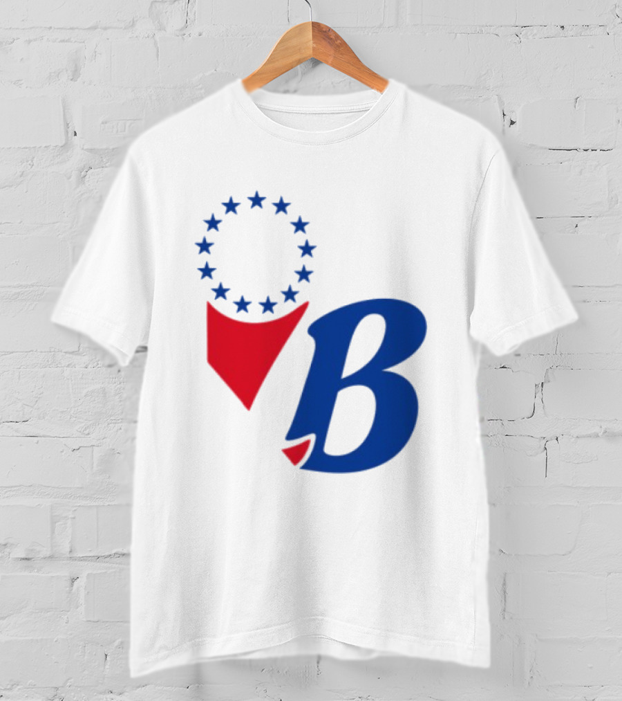 Chinatown Market Store Let Brotherly Love Philadelphia B Icon Circle Stars T-Shirt
