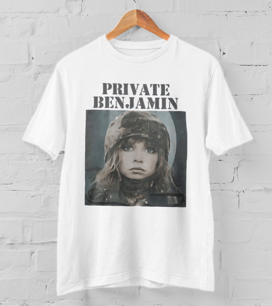 Private Benjamin Goldie Hawn 1980s Movie Iconic Military T-Shirt