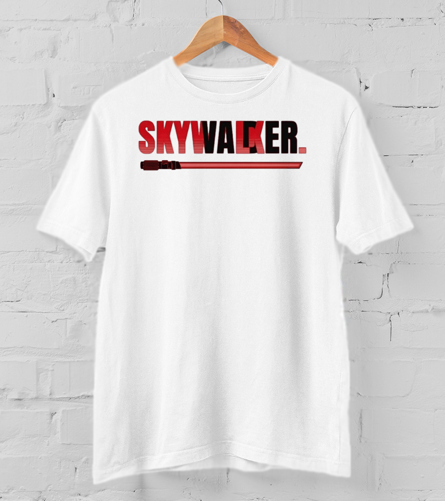 Skywalker Star Wars Lightsaber Jedi Sith Sith Lightsaber T-Shirt