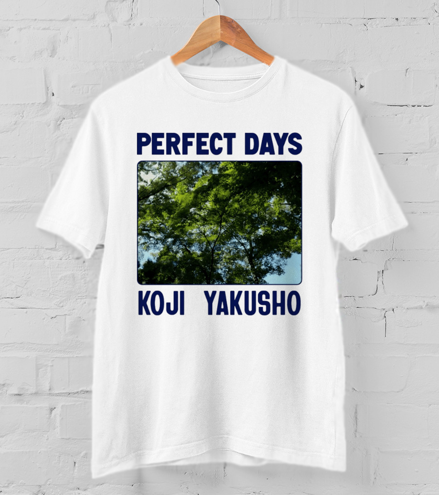 Perfect Days Koji Yakusho Forest Scene T-Shirt