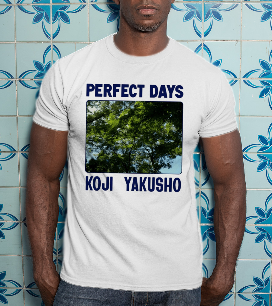 Perfect Days Koji Yakusho Forest Scene T-Shirt
