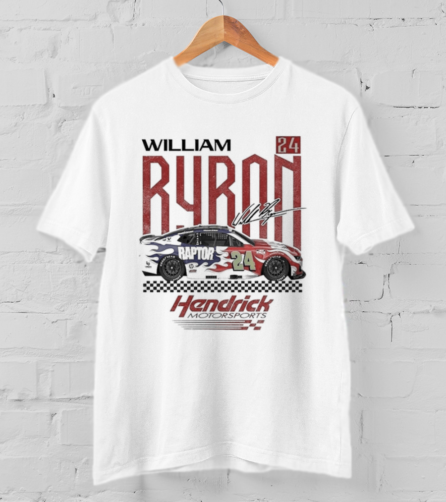William Byron 24 Hendrick Motorsports NASCAR 2026 T-Shirt