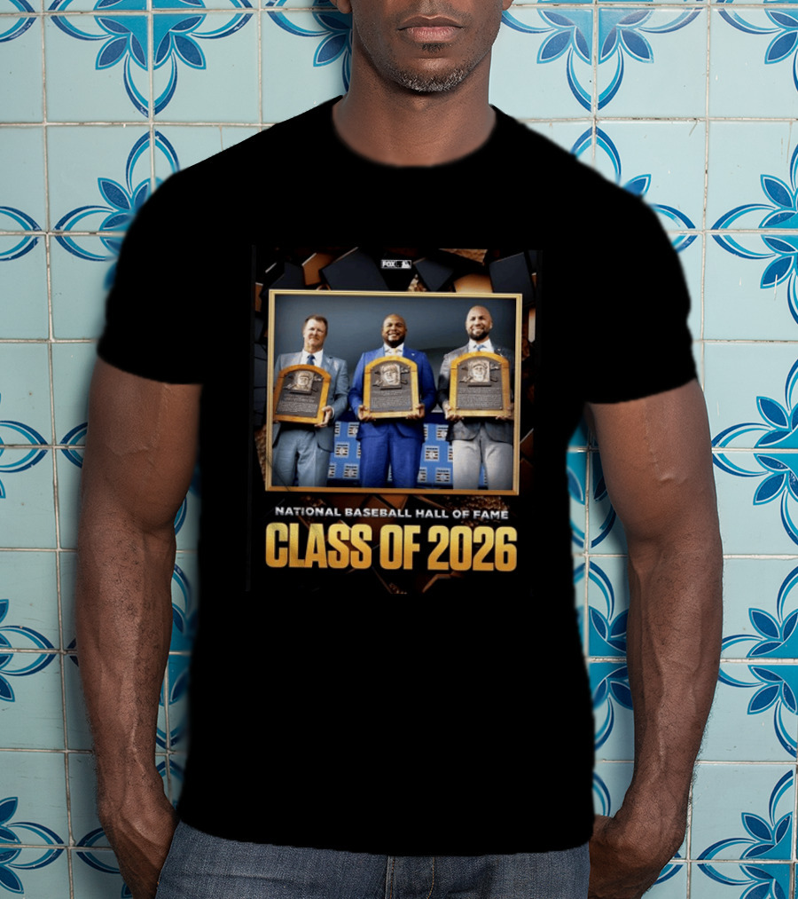 National Baseball Hall Of Fame Class Of 2026 MLB Legends Induction Celebration T-Shirt