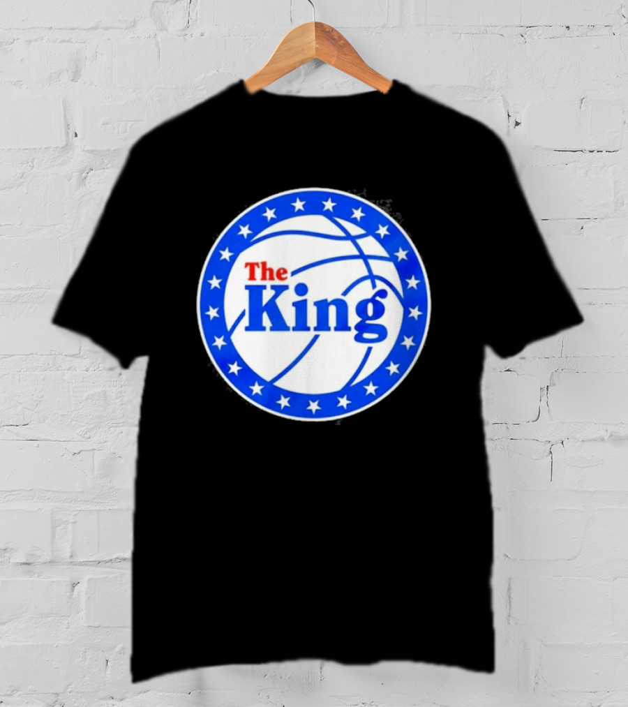 Philadelphia 76ers The King NBA Basketball Stars T-Shirt