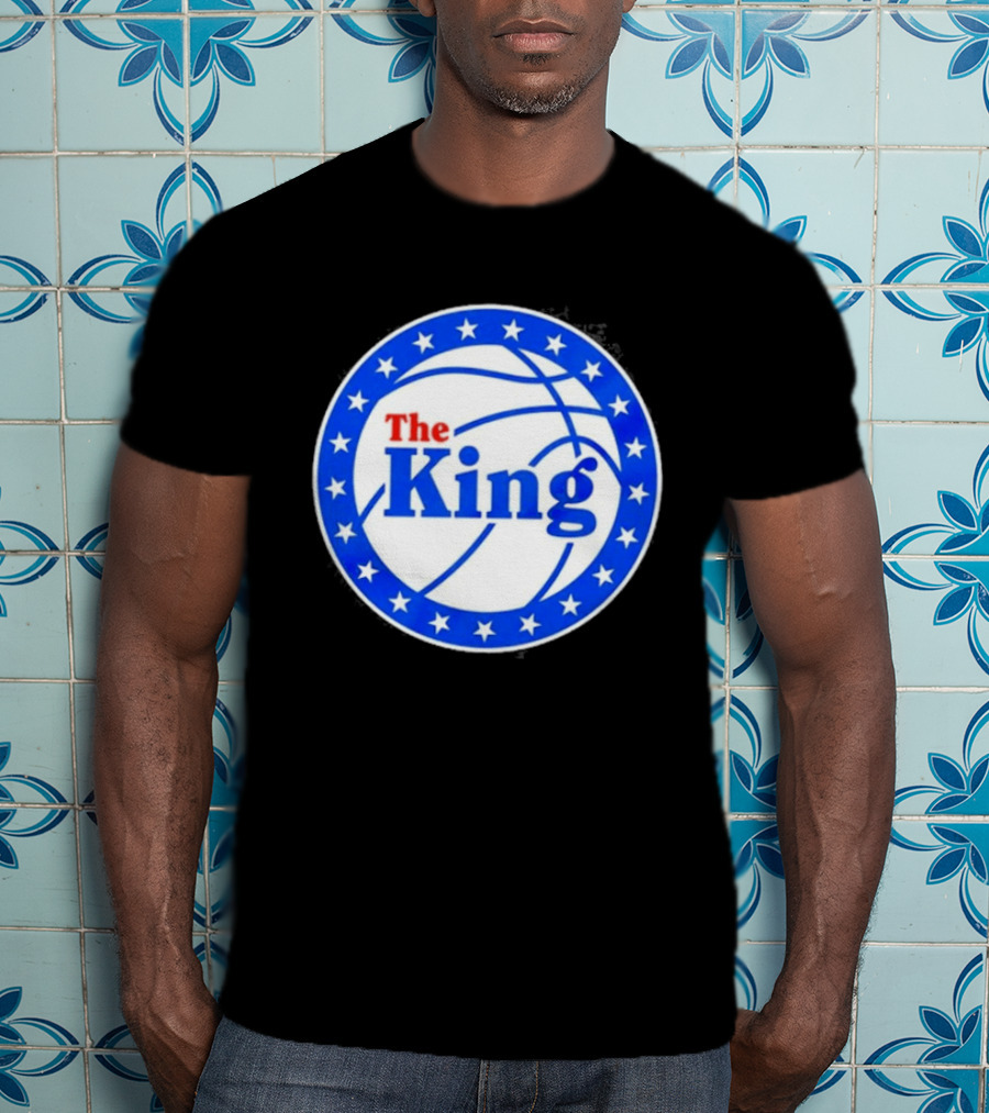 Philadelphia 76ers The King NBA Basketball Stars T-Shirt