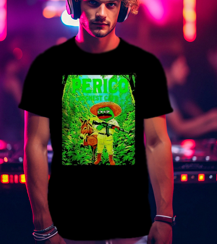 Perico Highest Caff Jungle Donkey Explorer T-Shirt