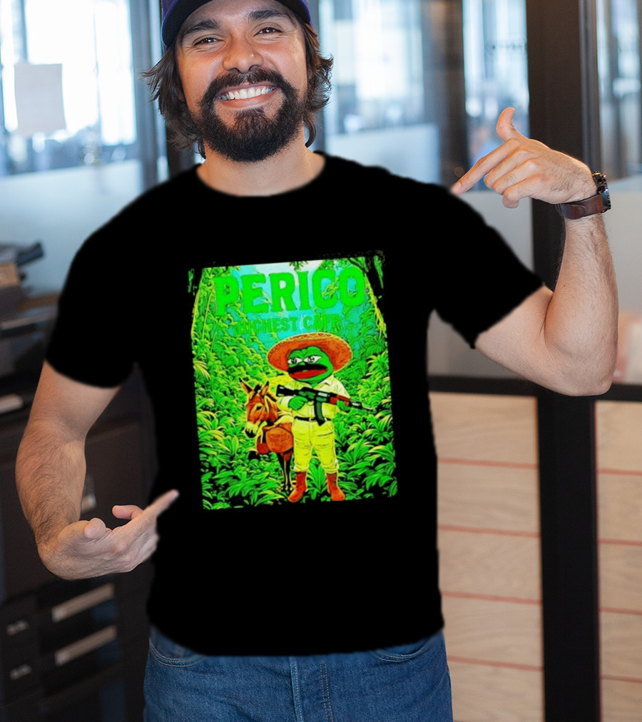 Perico Highest Caff Jungle Donkey Explorer T-Shirt