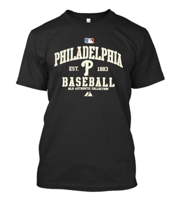 Philadelphia Baseball Est 1883 MLB Authentic Collection P T-Shirt