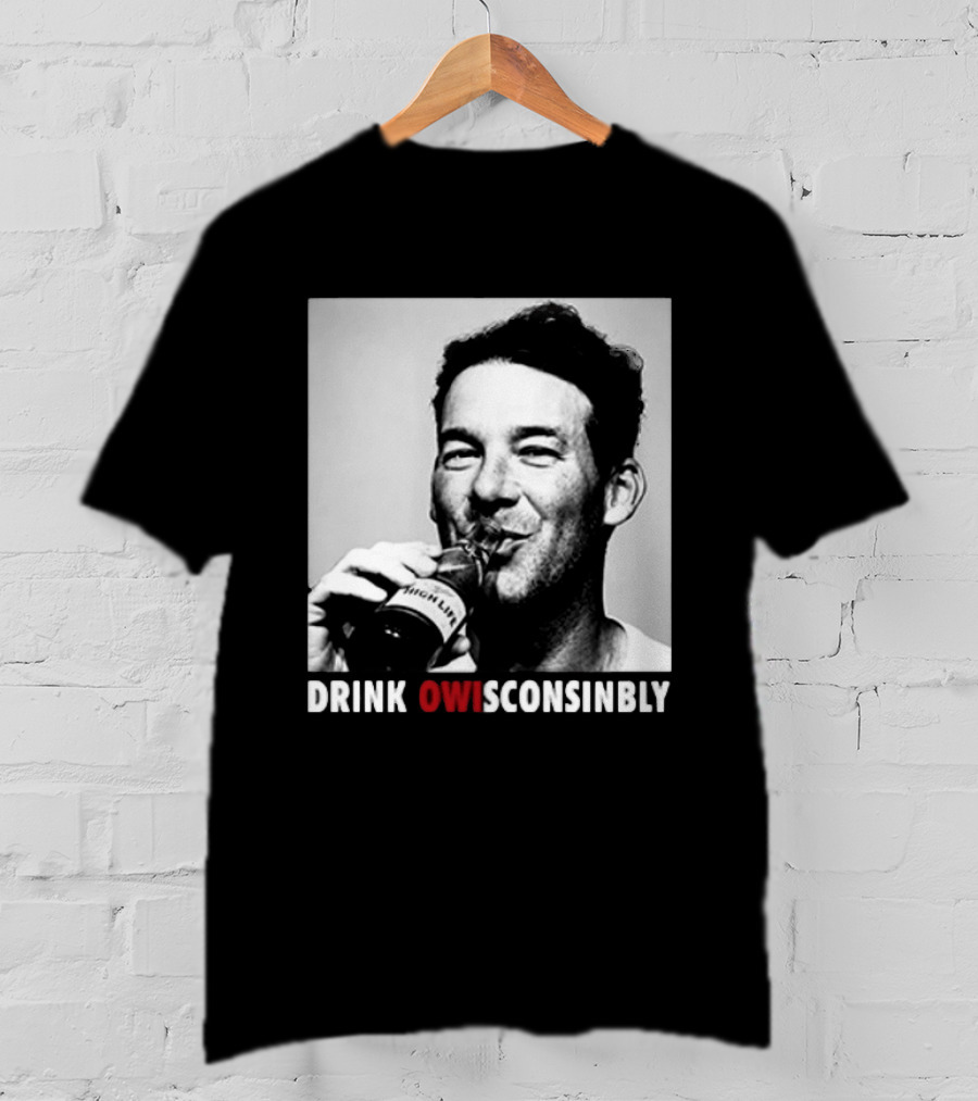 Tony Romo Drink OWIsconsinbly High Life T-Shirt