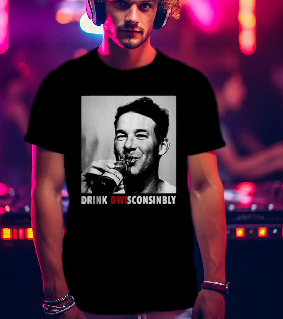 Tony Romo Drink OWIsconsinbly High Life T-Shirt