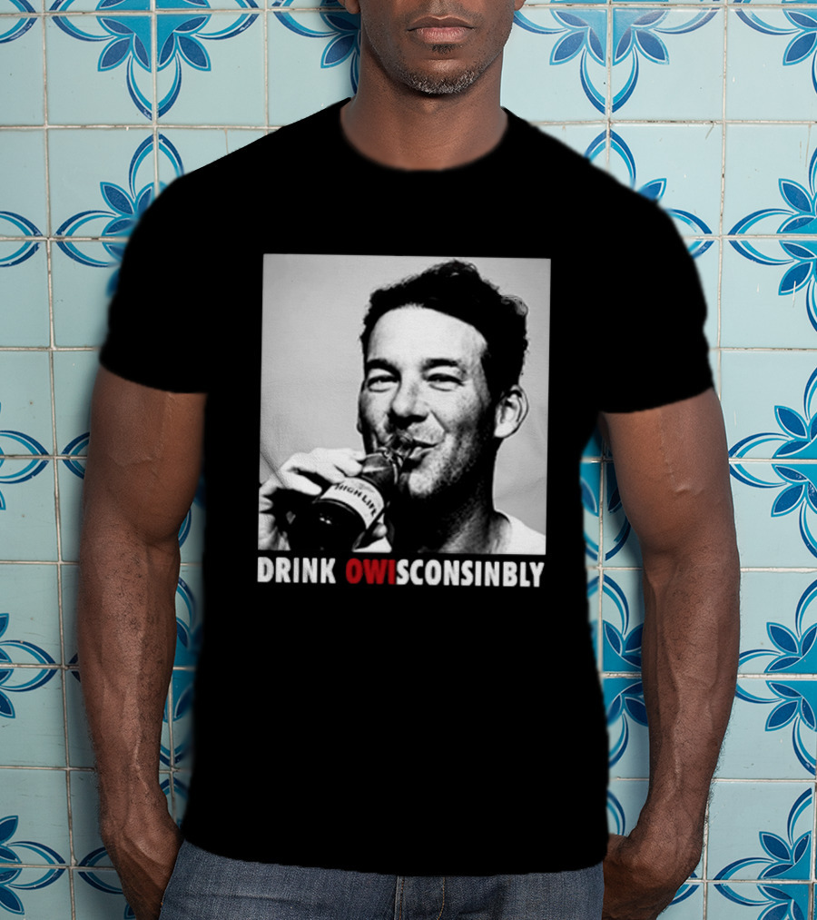 Tony Romo Drink OWIsconsinbly High Life T-Shirt