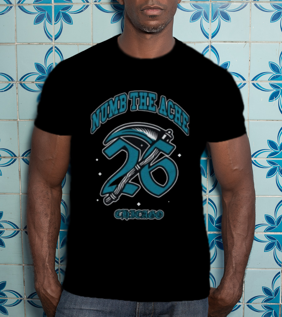 Vctms Store Numb The Ache 26 Chicago Basketball Jersey T-Shirt