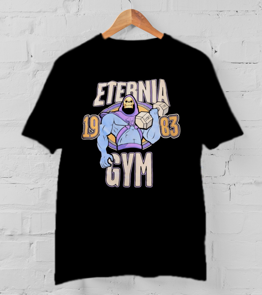 Eternia Gym 1983 Skeletor Masters Of The Universe T-Shirt