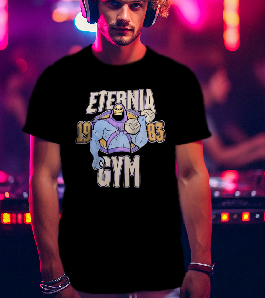 Eternia Gym 1983 Skeletor Masters Of The Universe T-Shirt