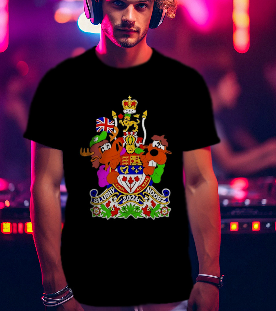 Slushy Noobz 2026 Coat Of Arms A Mari Ad Mare Martin Hamzah T-Shirt