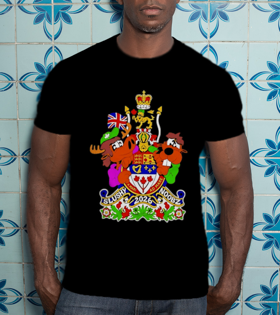 Slushy Noobz 2026 Coat Of Arms A Mari Ad Mare Martin Hamzah T-Shirt