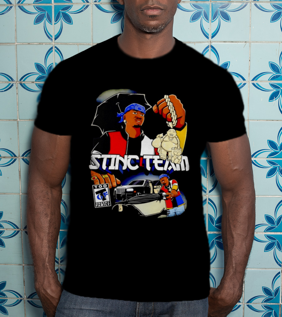 Stinc Team Too Greedy Family Urban Streetwear T-Shirt