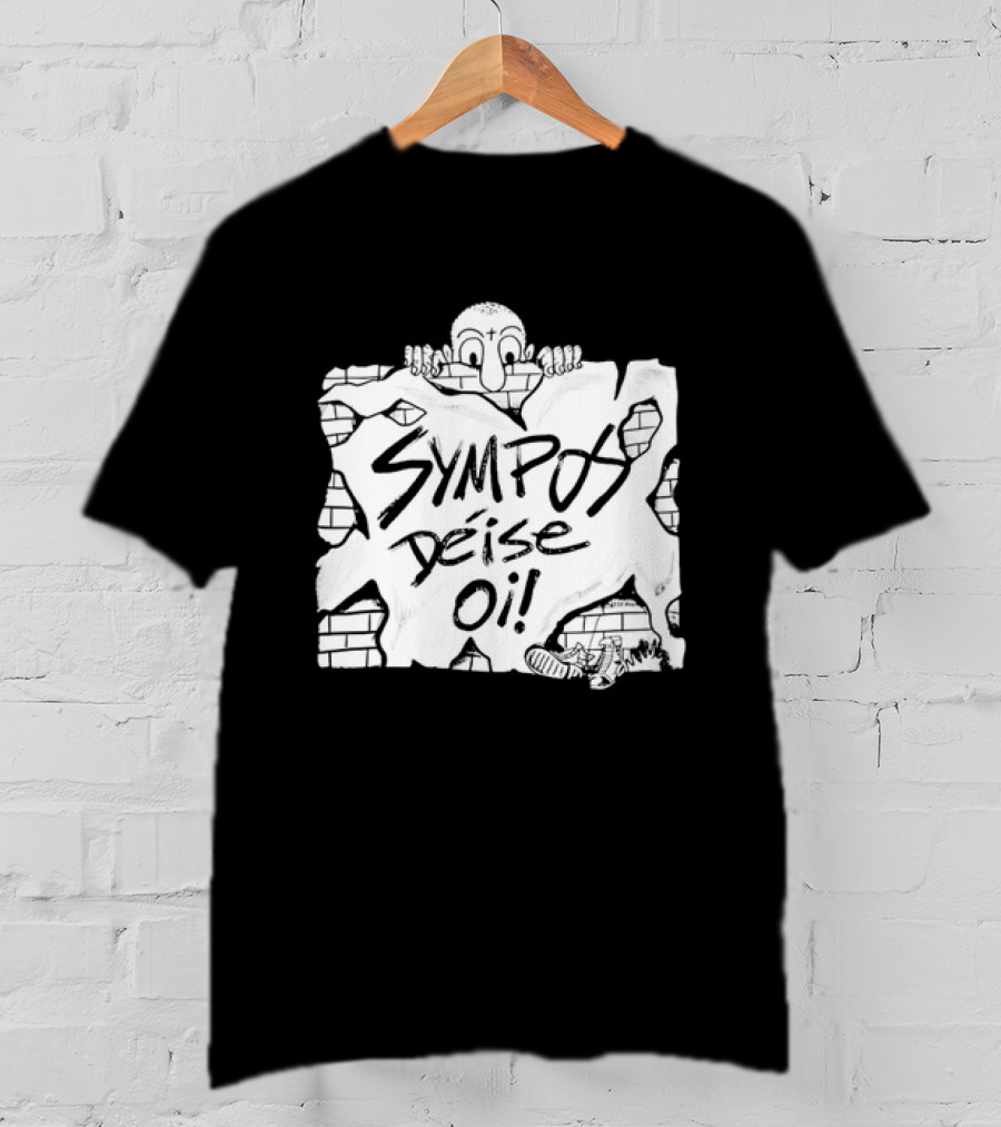 Sympos Deise Oi Skinhead Brick Wall Punk T-Shirt