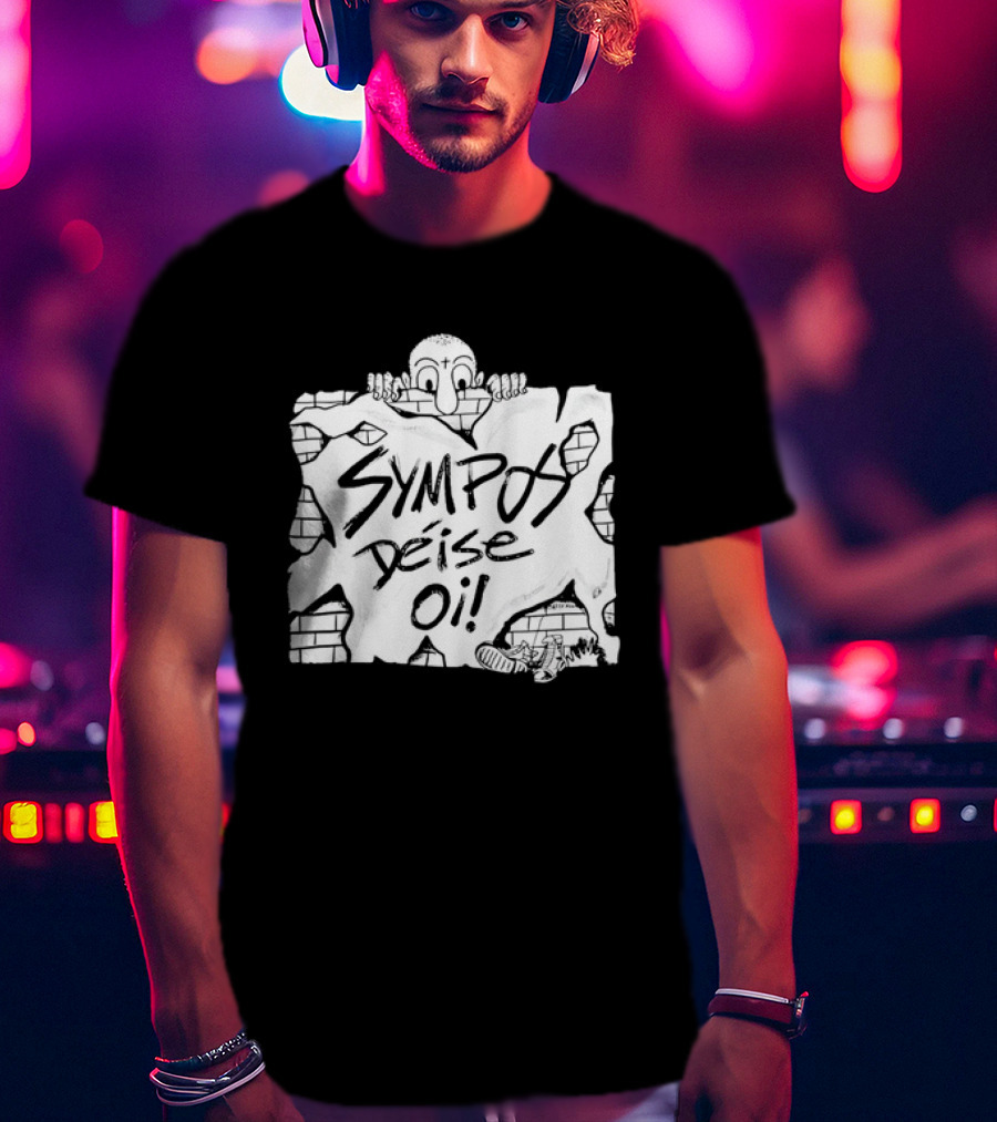 Sympos Deise Oi Skinhead Brick Wall Punk T-Shirt