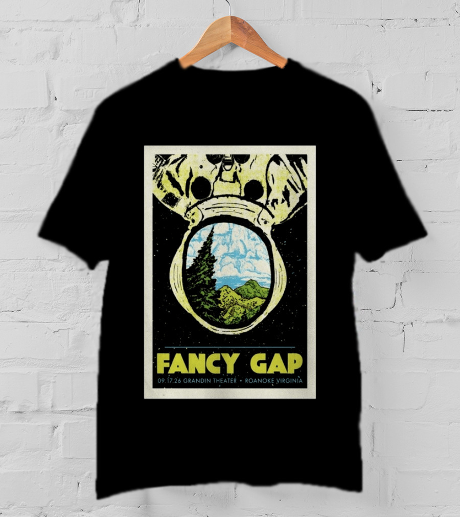Fancy Gap 09 17 26 Grandin Theater Roanoke Virginia T-Shirt