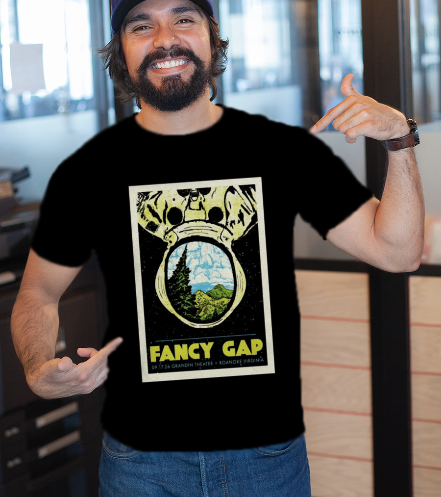 Fancy Gap 09 17 26 Grandin Theater Roanoke Virginia T-Shirt