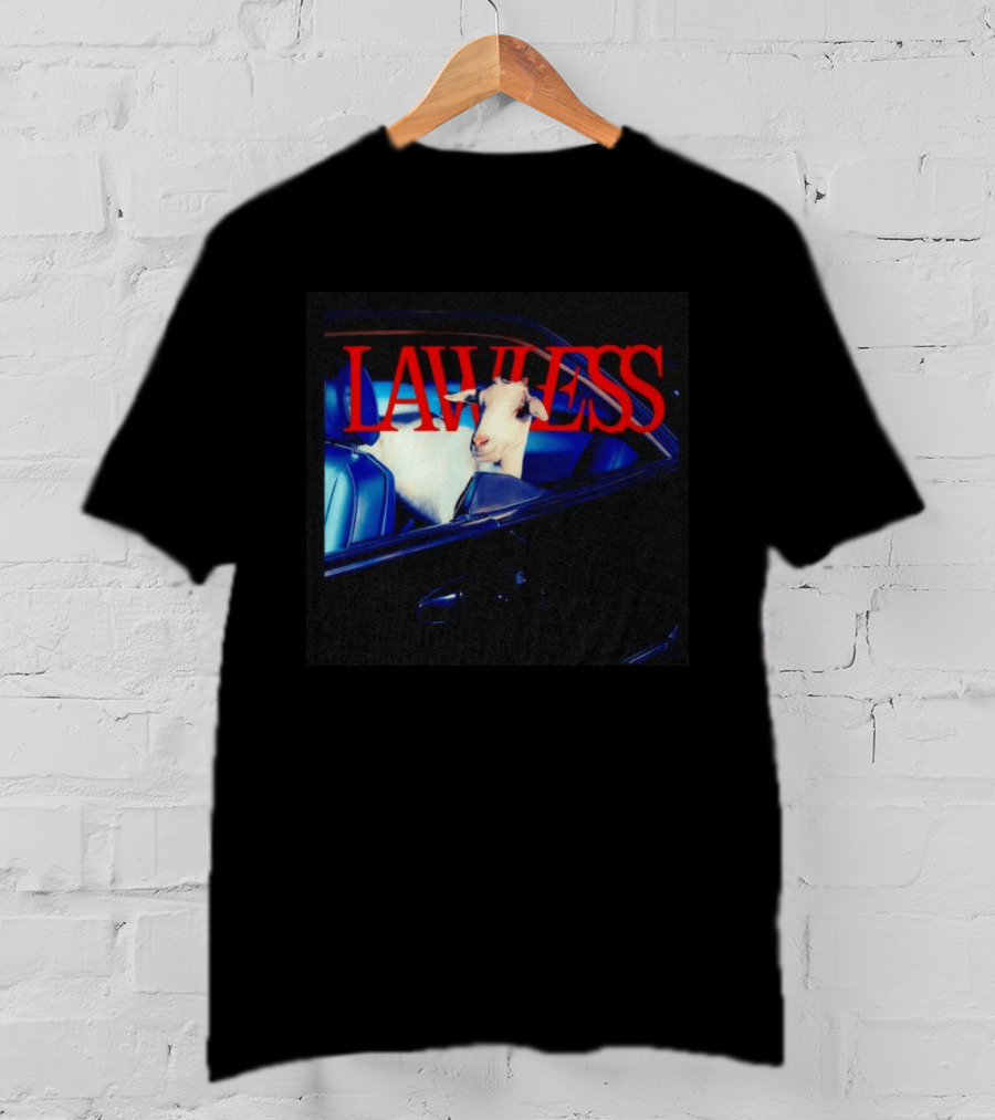 LAWLESS Goat In Car SB Driving T-Shirt