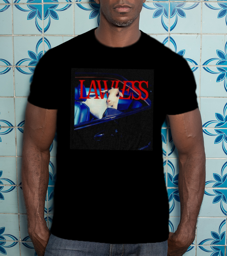 LAWLESS Goat In Car SB Driving T-Shirt