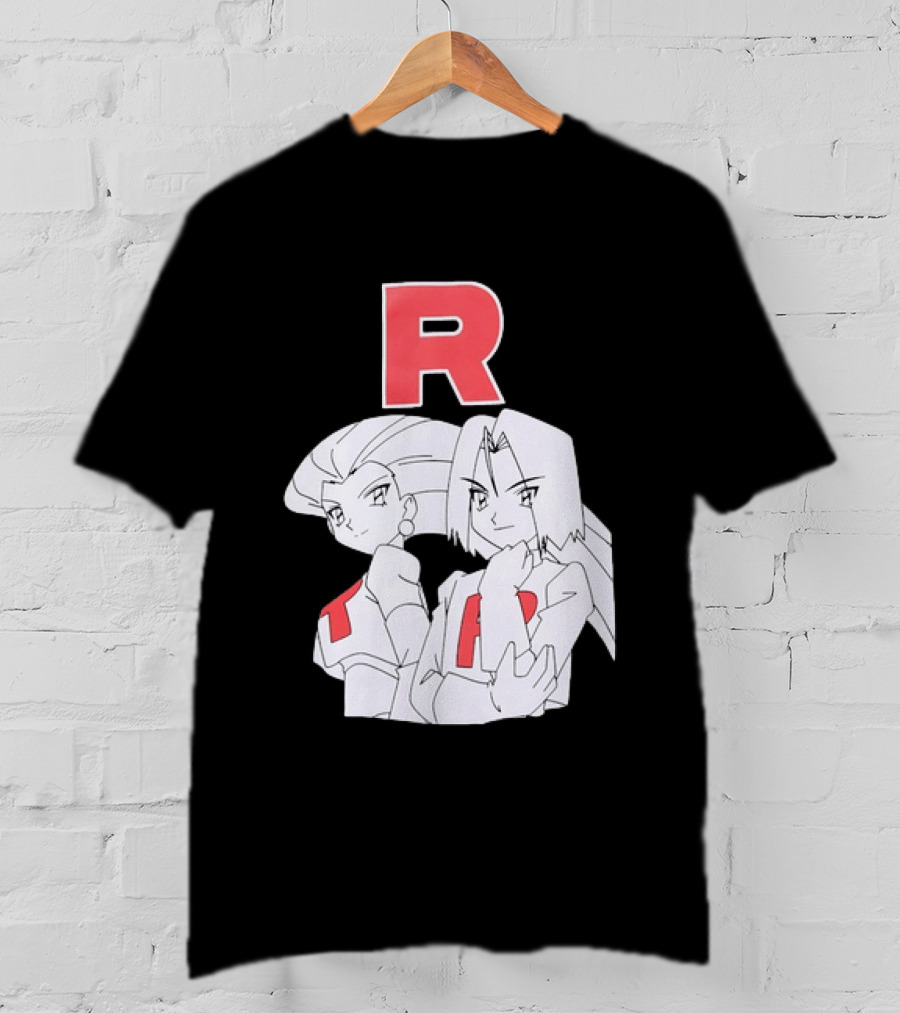 Jessie James Team Rocket R POKEMON Characters T-Shirt