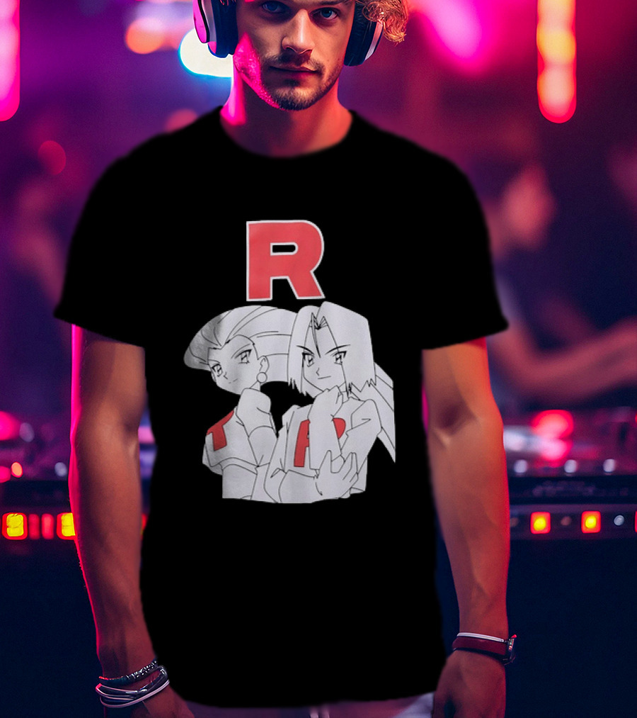 Jessie James Team Rocket R POKEMON Characters T-Shirt