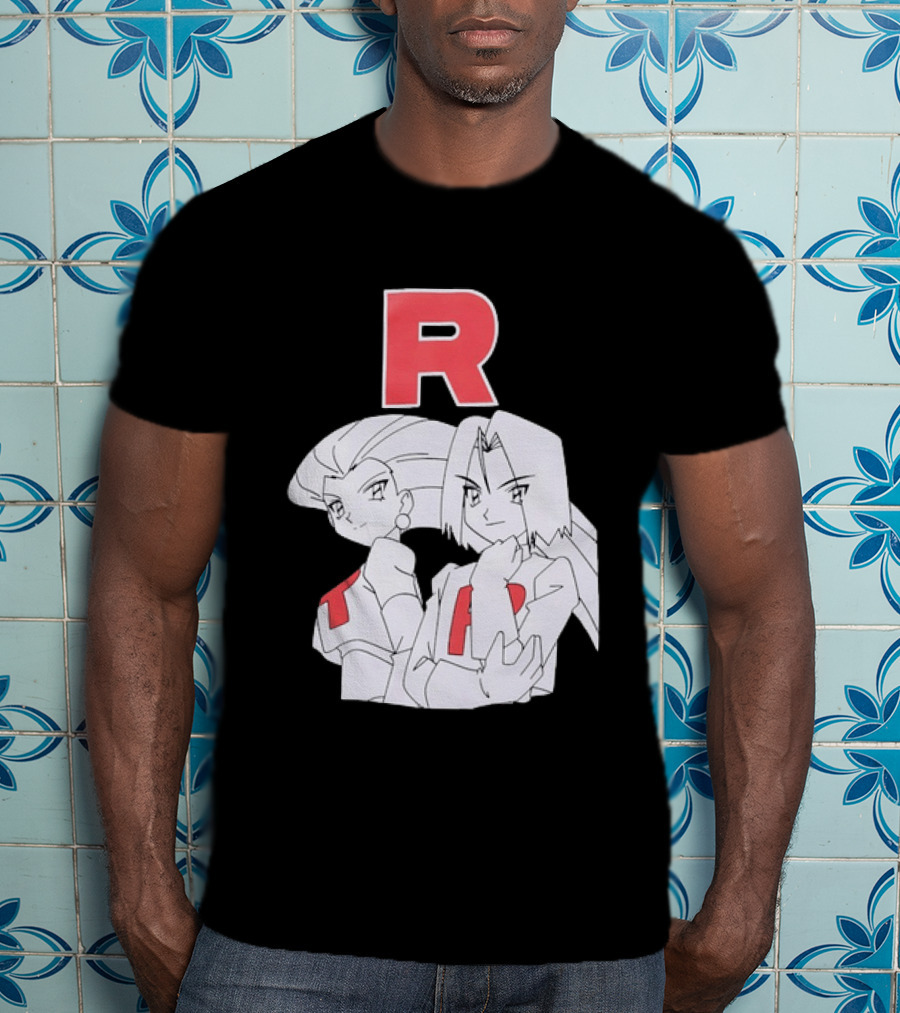 Jessie James Team Rocket R POKEMON Characters T-Shirt