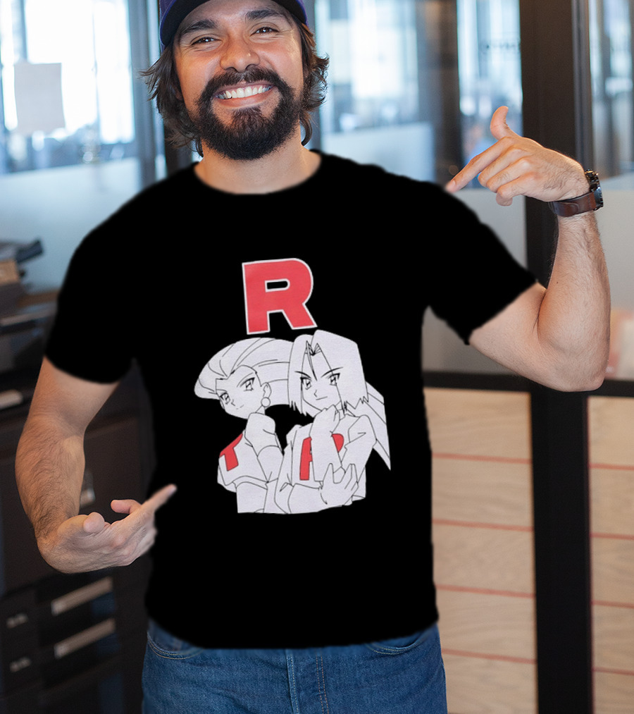 Jessie James Team Rocket R POKEMON Characters T-Shirt