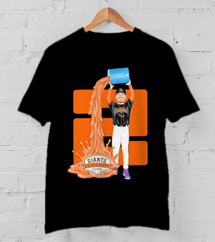 San Francisco Giants Community Fund Logan Webb Splash T-Shirt