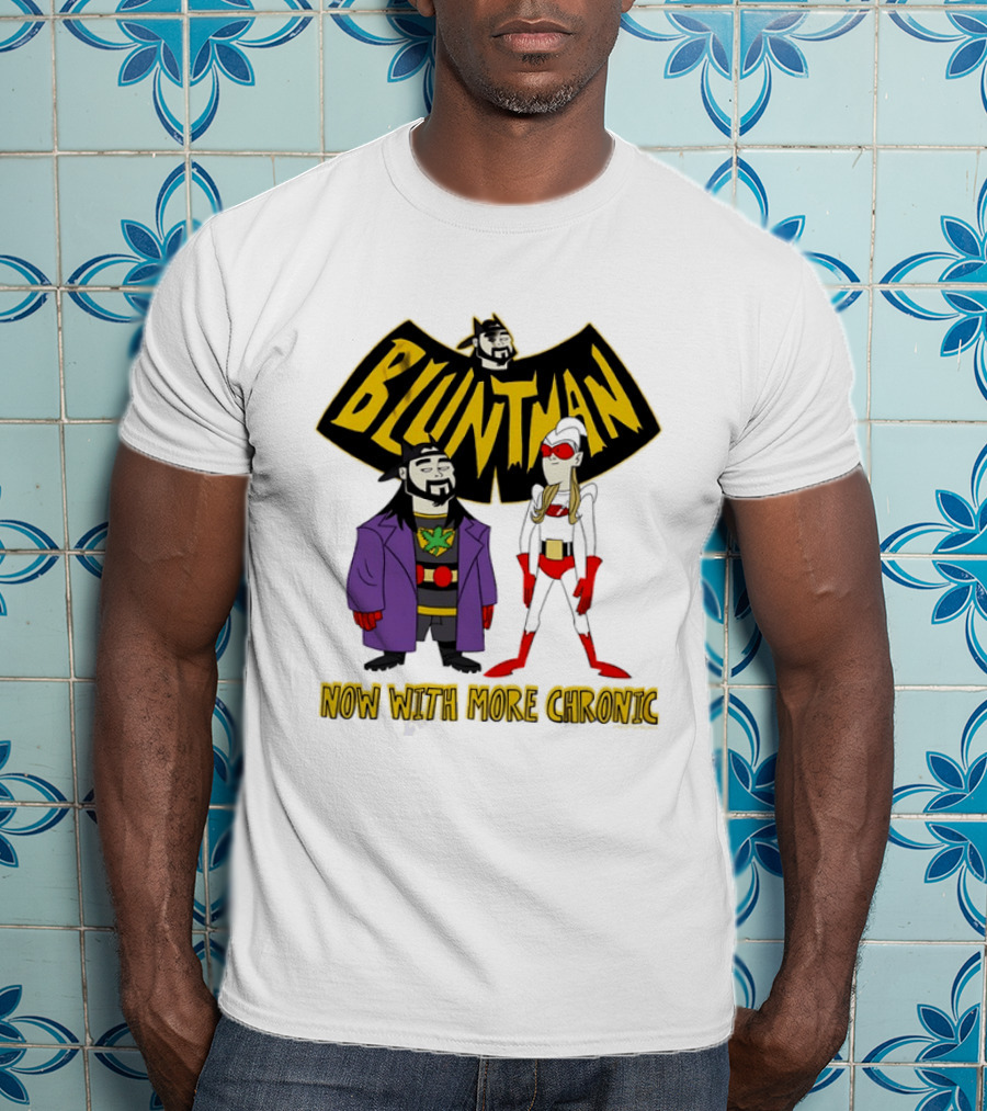 BLUNTMAN Now With More Chronic Jay And Silent Bob T-Shirt