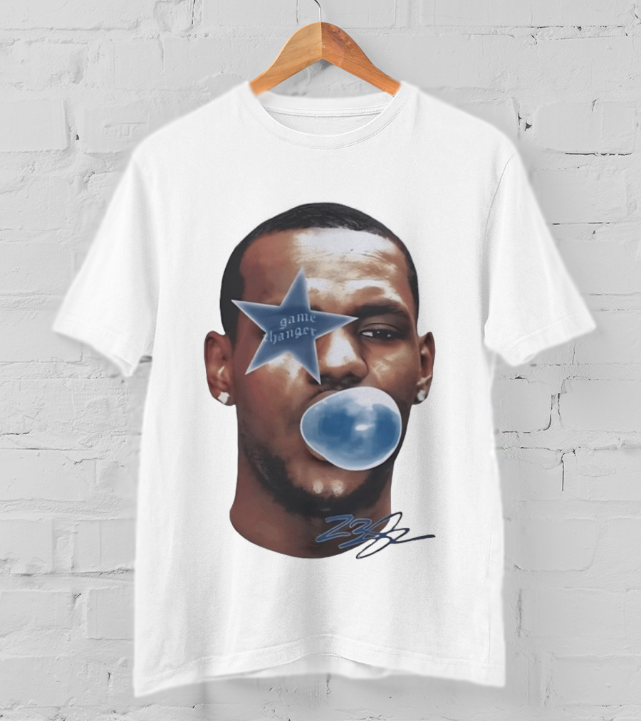 LeBron James Game Changer Star Blue Bubble 23 T-Shirt