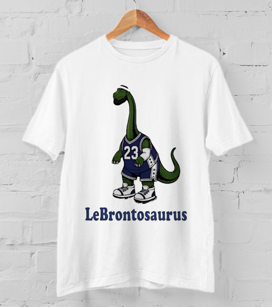 Lebrontosaurus 23 Basketball Dinosaur Philadelphia 76ers Lebron James T-Shirt