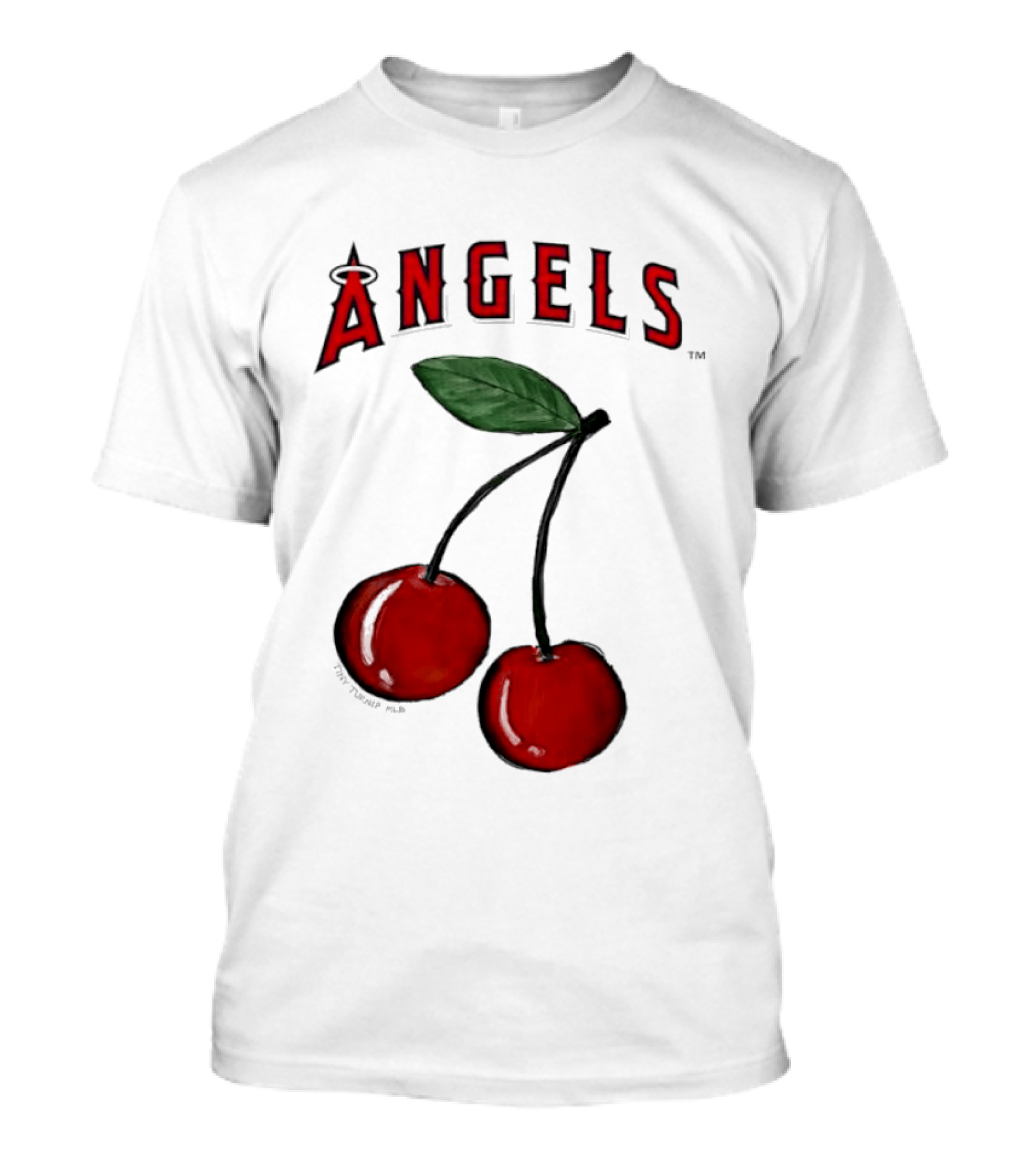 Los Angeles Angels Tiny Turnip MLB Cherries T-Shirt