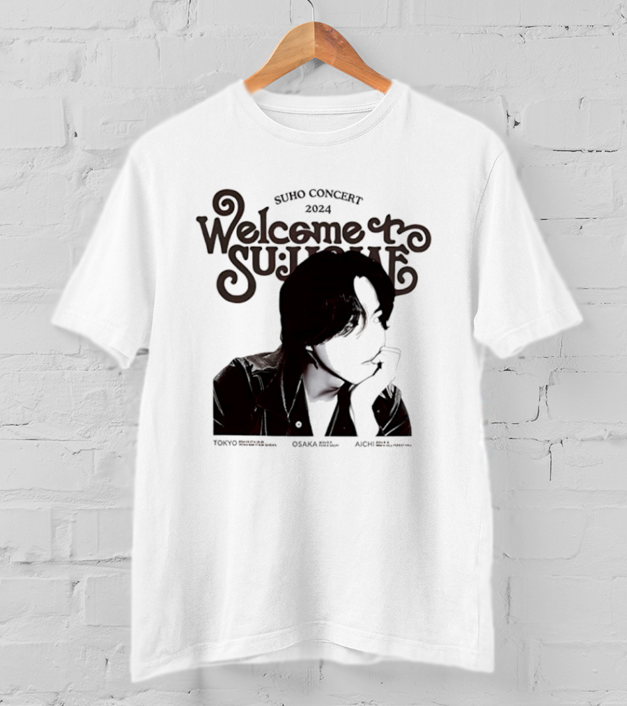 SUHO Concert 2024 Welcome To Su Home Tokyo Osaka Aichi Tour T-Shirt