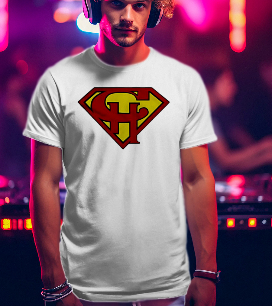 Superman Symbol CH Clark Kent Super Hero T-Shirt