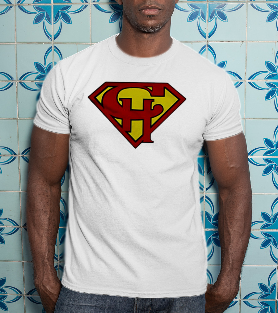 Superman Symbol CH Clark Kent Super Hero T-Shirt