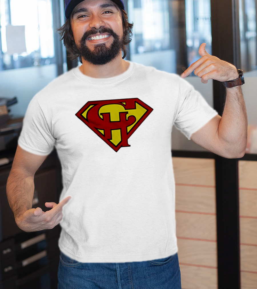Superman Symbol CH Clark Kent Super Hero T-Shirt