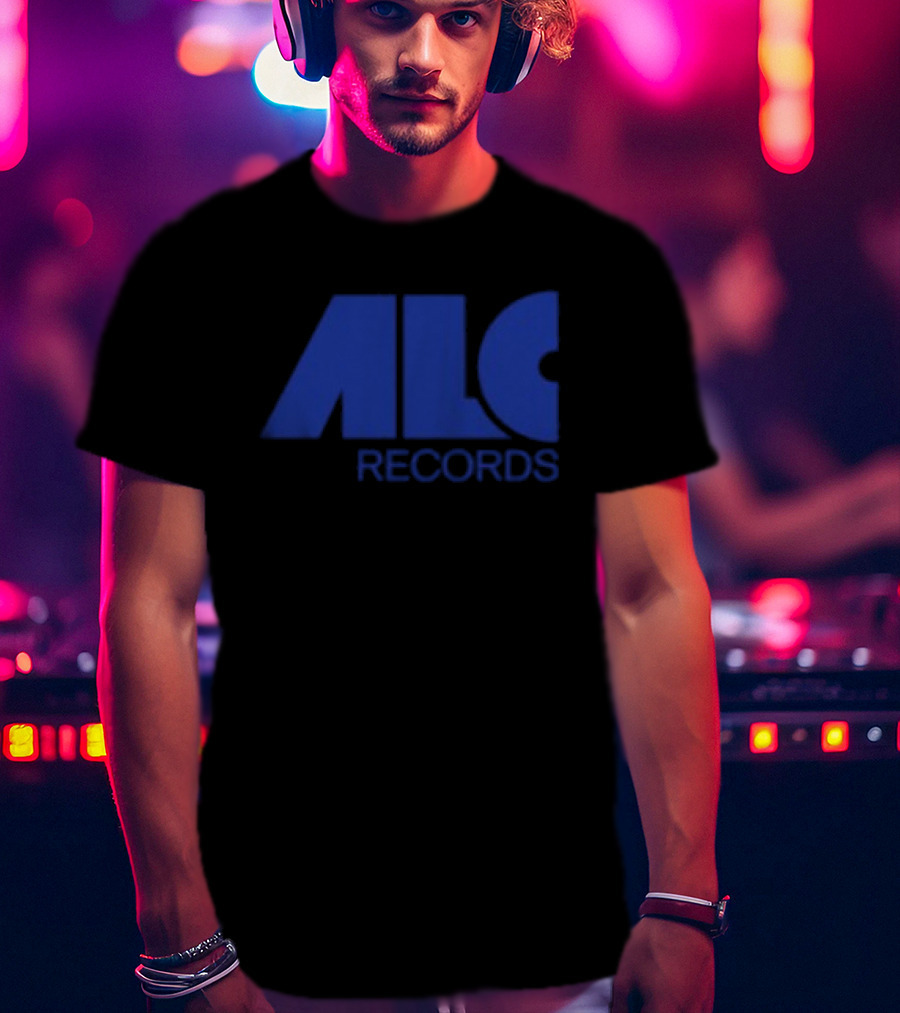ALC Records Store Nouveau Black T-Shirt