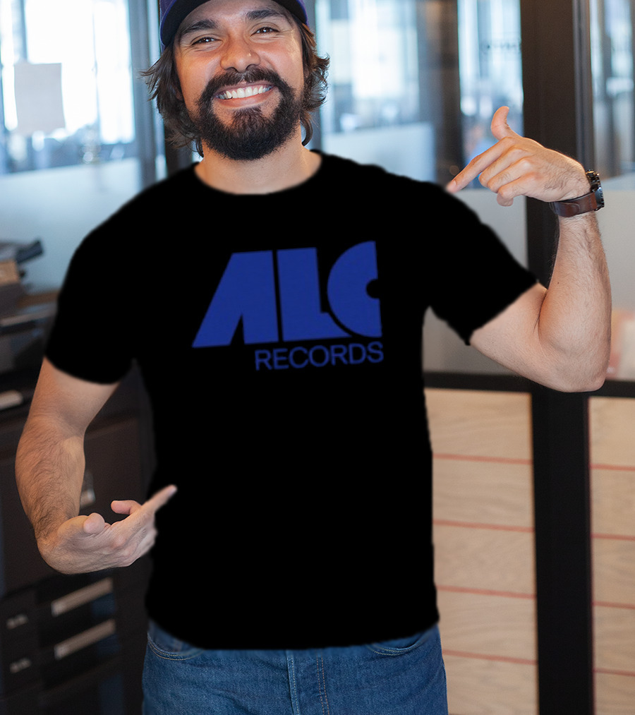 ALC Records Store Nouveau Black T-Shirt