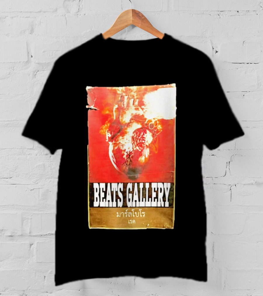 BEATS GALLERY Marlboro Red Anatomical Heart T-Shirt