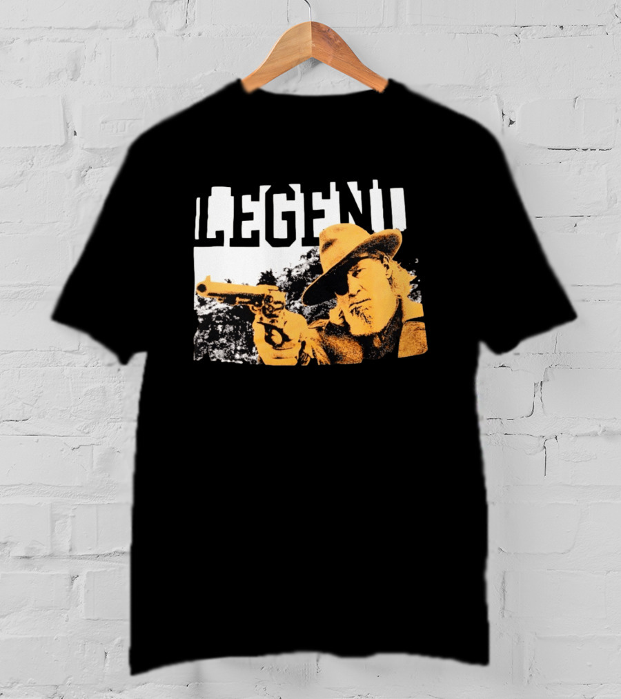Legend Clint Eastwood Pointing Revolver T-Shirt